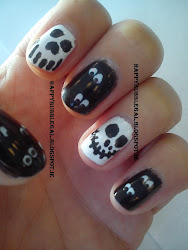 halloween nail happy bubble gal