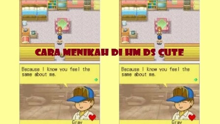 Cara Menikah di Harvest Moon DS/DS Cute