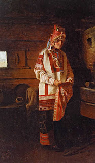 Клодт Михаил Петрович Девушка мордовка