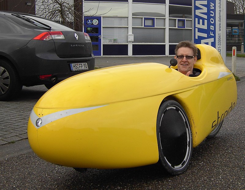 Velomobil Quest 370 / C Quest 534 / DFxl 3 km 9930 Besuch bei