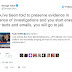 George Takei tweets, "If you've been told to preserve evidence, and you erase your emails, you will go to jail."