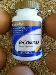bcomplex shaklee untuk gastrik