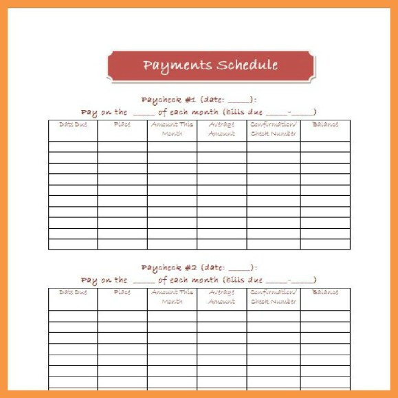 repayment schedule template grand