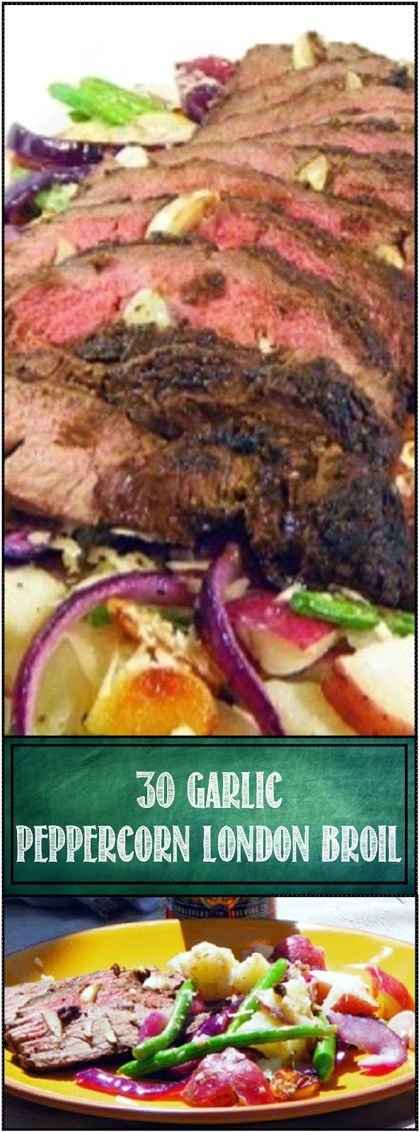 52 Ways to Cook 30 Garlic Peppercorn London Broil
