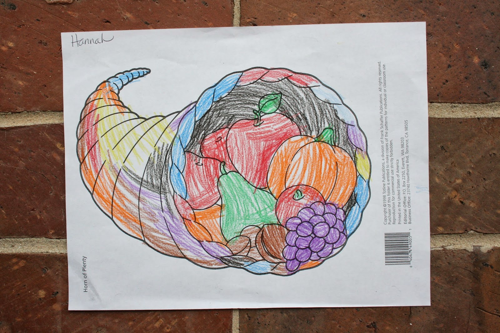 evergreen drive: four-year-old artwork