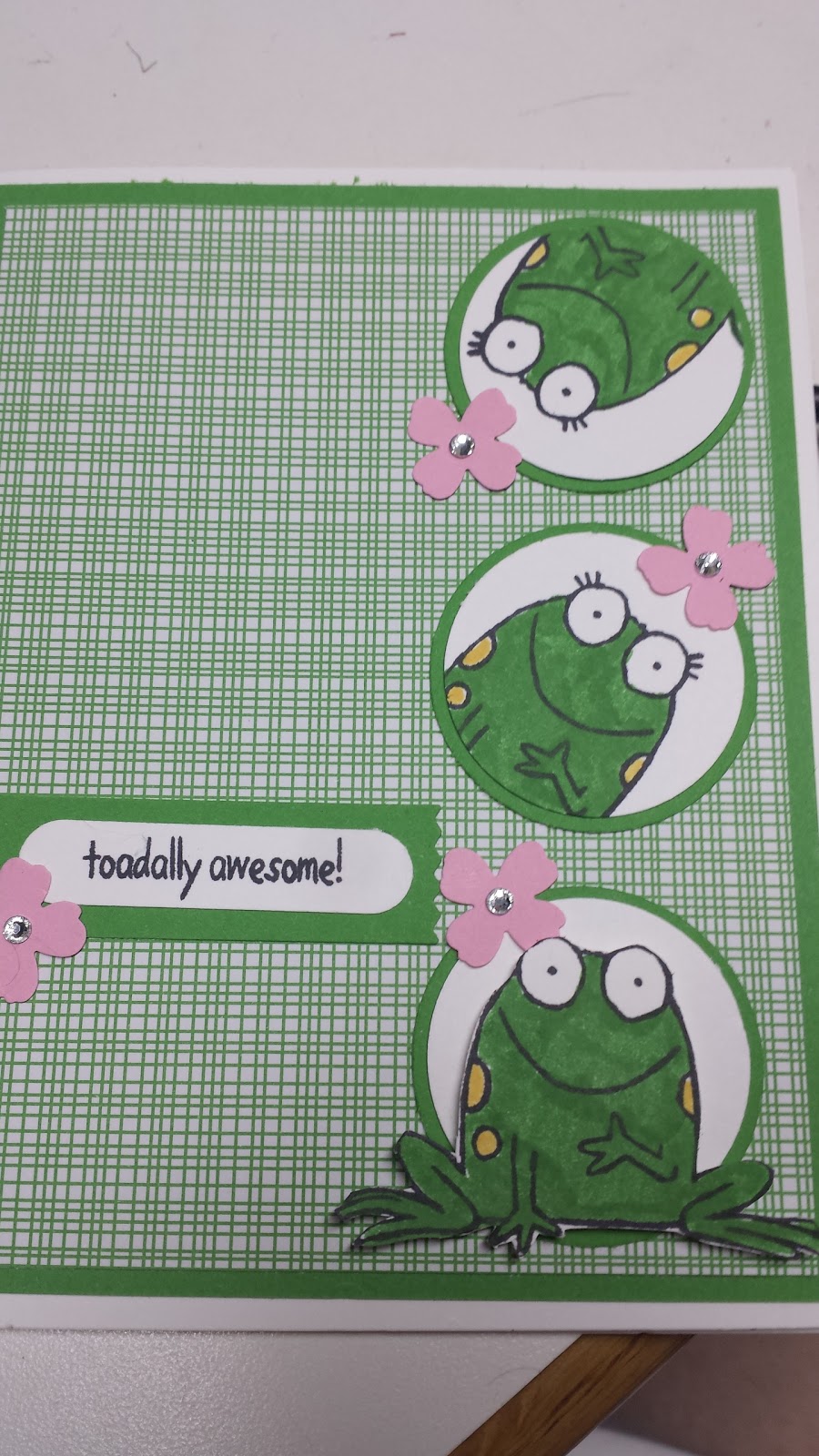 Bonnie's Creative Place Frog Card