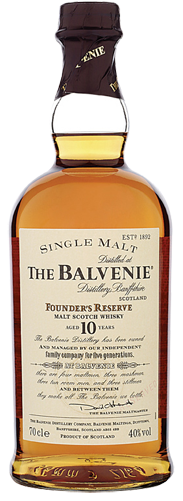 Balvenie single malt founders reserve