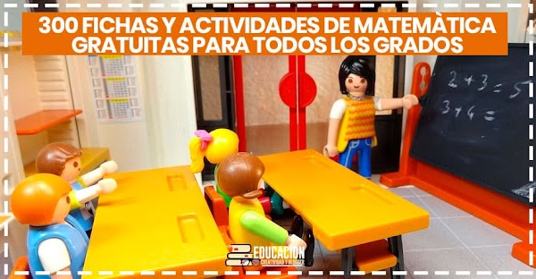 300 fichas de matemática para descargar gratis 300 fichas de matemática para descargar gratis