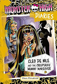 Monster High MH Diaries: Cleo and the Creeperific Mummy Makeover Book Item