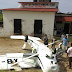 Cae avioneta de escuela de aviación a un costado del rastro municipal de San Marcos, sin reporte de heridos