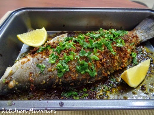 kitchen flavours: Spanish Baked Fish