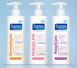 sanex bodylotion