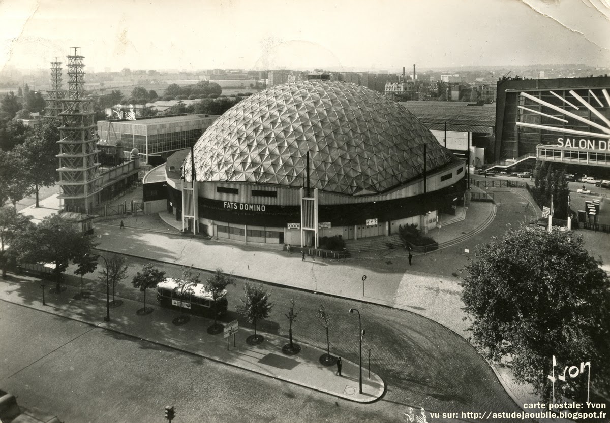 Paris Palais des Sports Dufau, Buckminster Fuller Paris Palais des Sports Dufau, Buckminster Fuller
