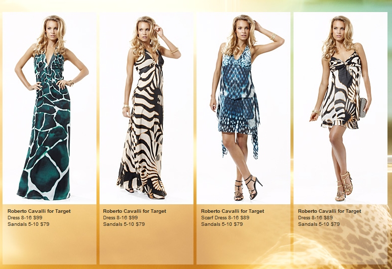 Cry Little Sister: COLLECTION: Roberto Cavalli for Target
