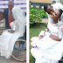 Beautiful Nigerian Lady On Wheelchair Weds Her Sweetheart (Photos)