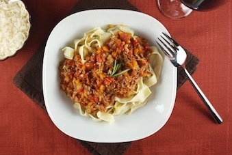 recipe for Pappardelle with Osso Buco Sauce