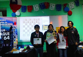 GUILLERMO PAEZ MEDINA  fue el Campeón del XII Torneo de Maestros Ajedrez Arica 2015