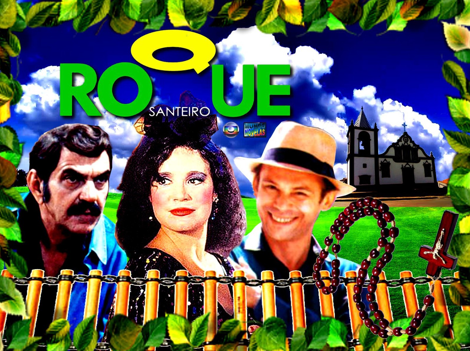 Calendário de Bolso (Tema Novela) Roque Santeiro - Ano 1988