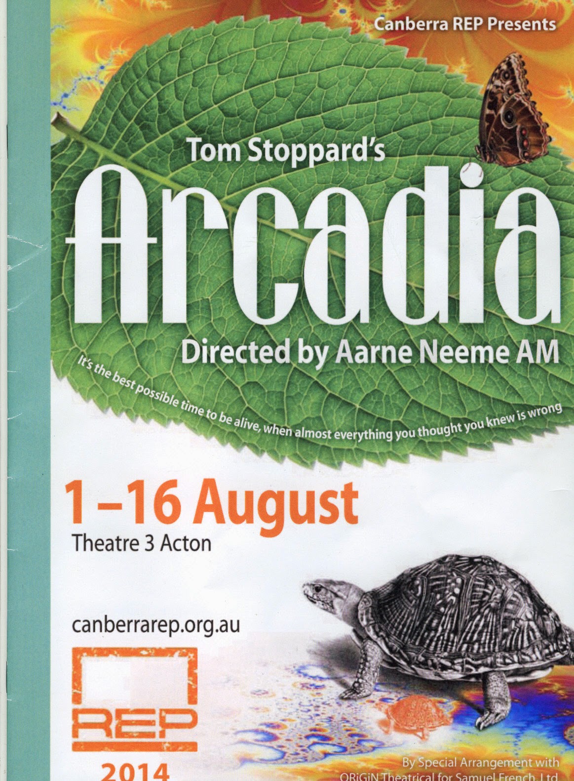 Canberra Critics Circle ARCADIA