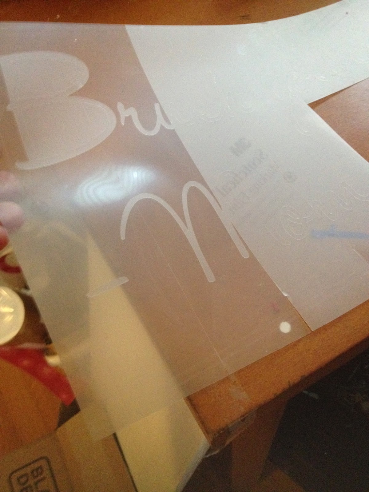 How to Faux Etch Glass, Mirrors and More with Vinyl Silhouette School