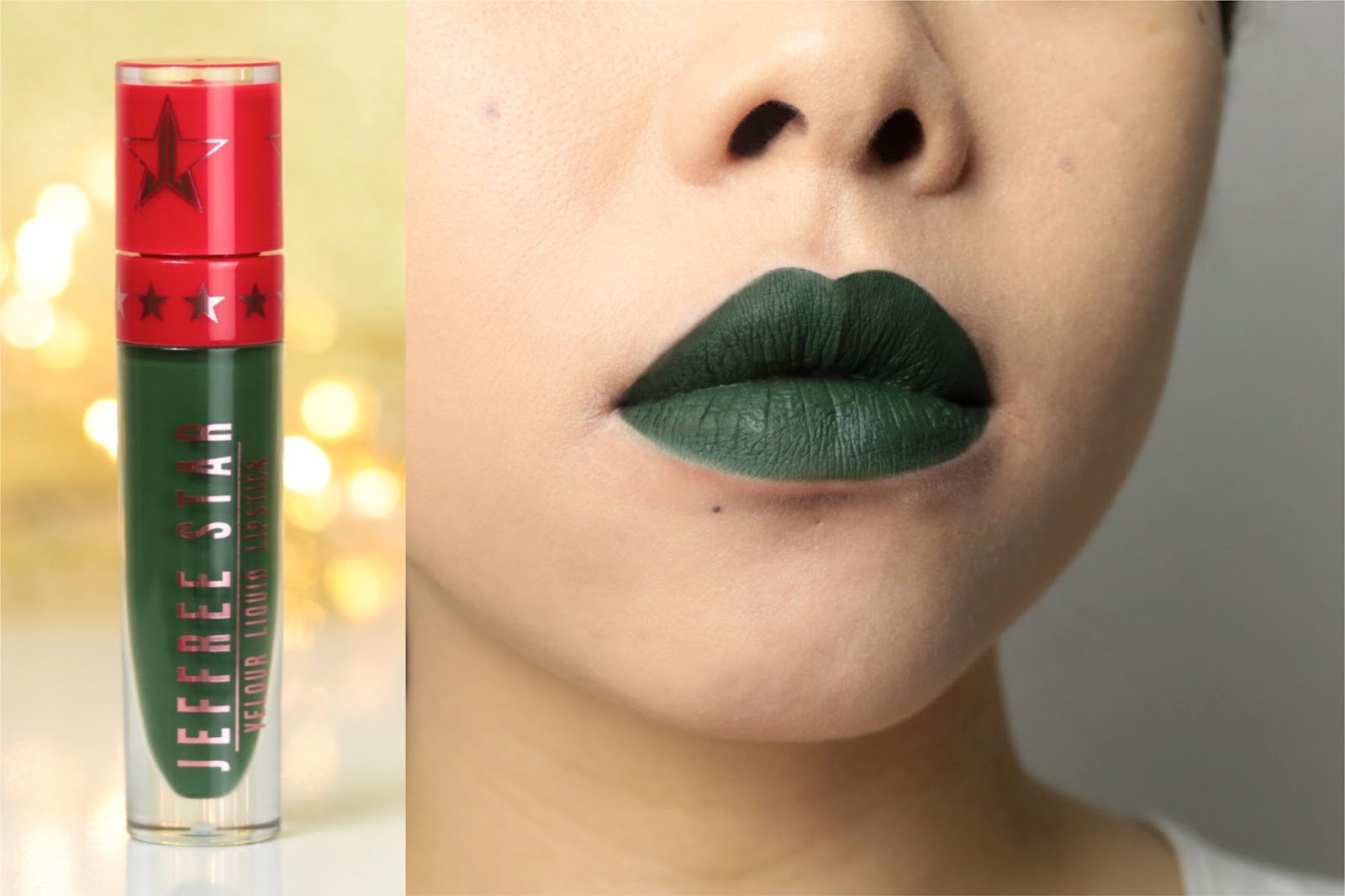 Jeffree Star Velour Liquid Lipsticks | La collection de Noël avis et swatch Crocodile Tears