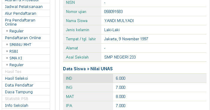 Berikut Cara Mendapat Nem Tinggi Smp