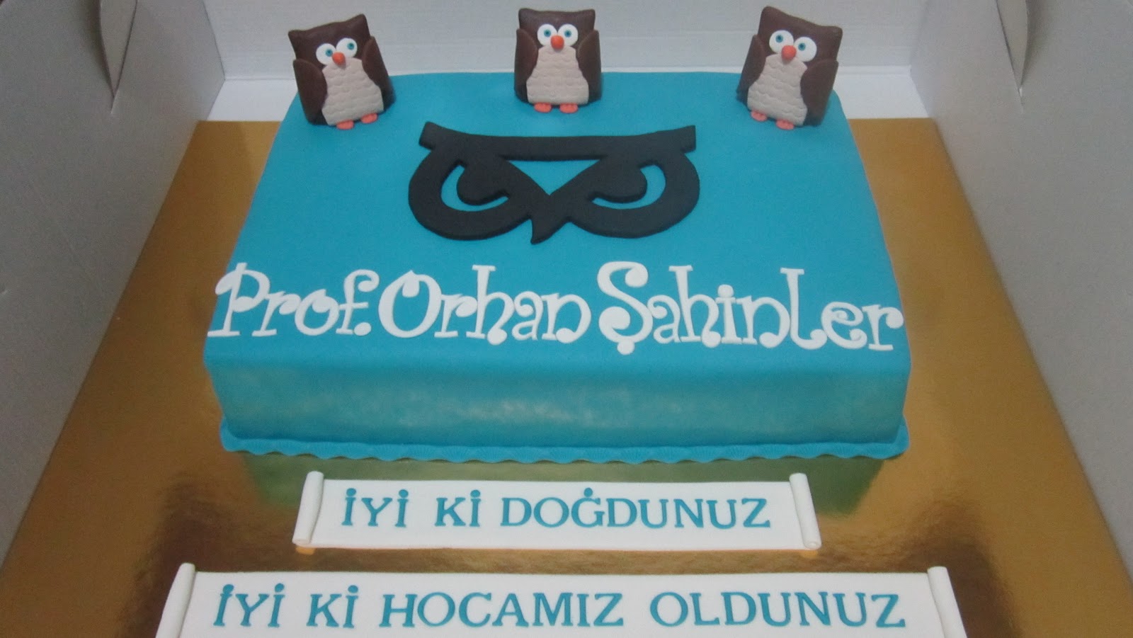 Lezzet Eylemleri MSÜ Baykuşlu Pasta