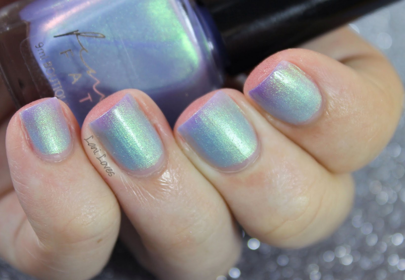 Femme Fatale Cosmetics - Glass Coffin nail polish swatches & review