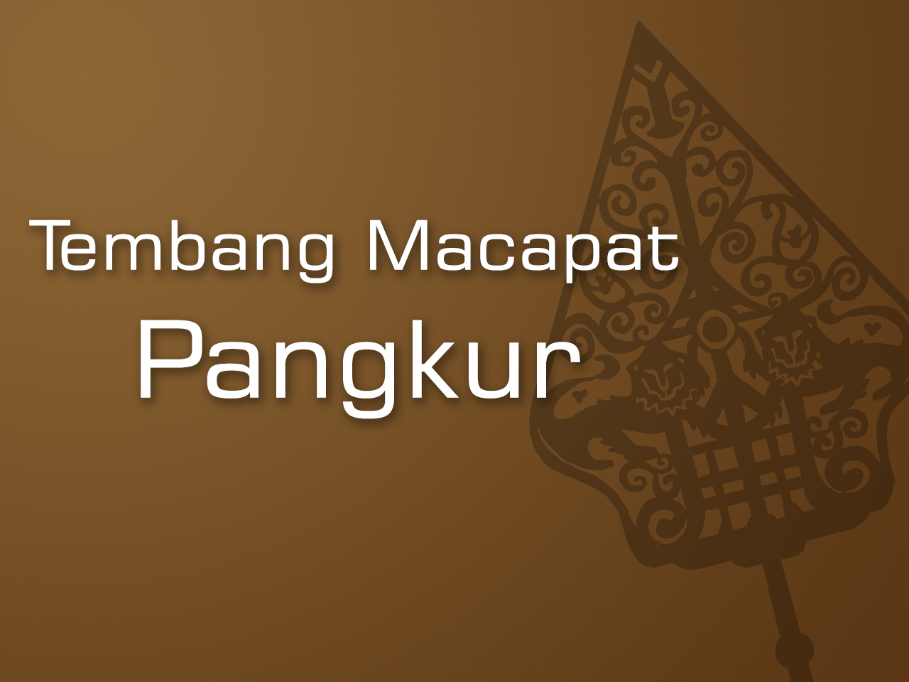 20++ Contoh tembang pangkur dan artinya ideas in 2021 