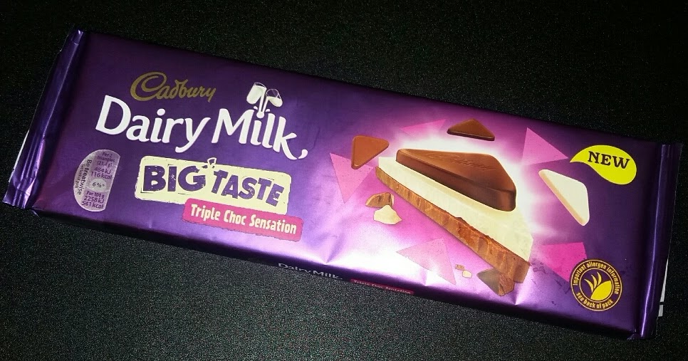 One Treat At A Time Cadbury Big Taste Triple Choc Sensation