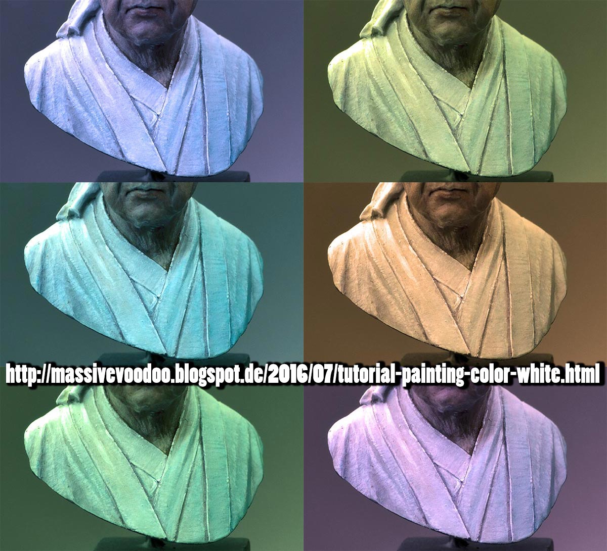 MASSIVE VOODOO: Tutorial: Painting the color 'white' MASSIVE VOODOO: Tutorial: Painting the color 'white'