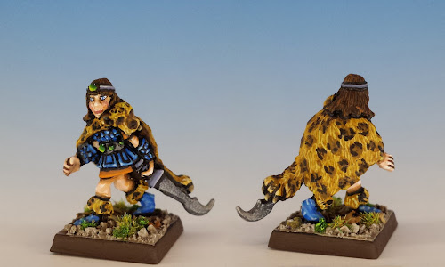 Talisman Amazon, Citadel Miniatures (1986, sculpted by Aly Morrison)
