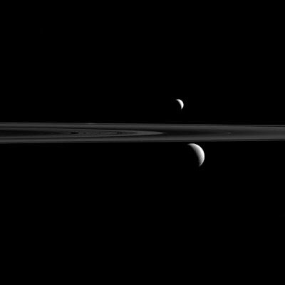 Can you spot a third moon?