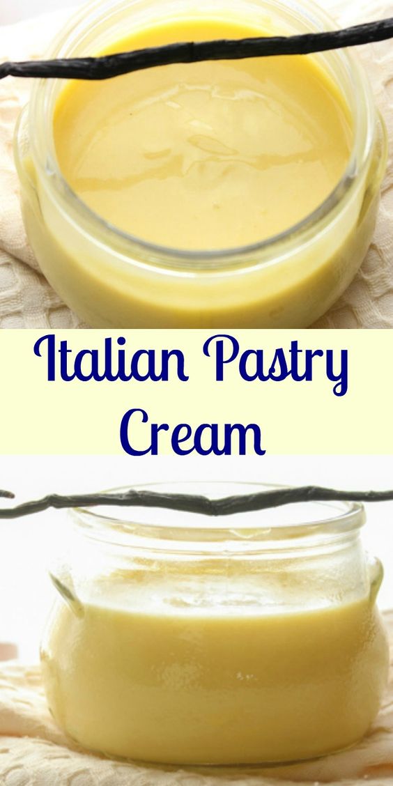Italian Pastry Cream | FoodGaZm..