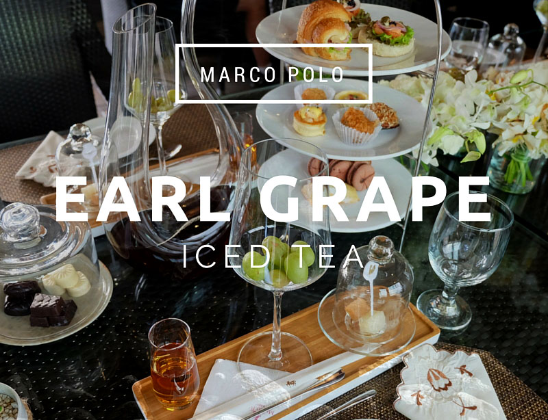 Marco Polo Unveils Its’ Signature Earl Grape Iced Tea I Love Davao