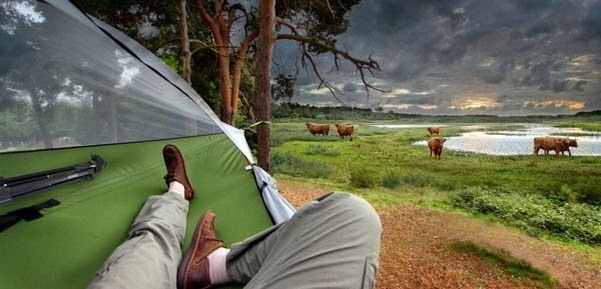 Original and lightweight structures for camping comfortably