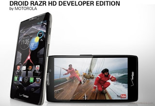 Motorola Provide DROID RAZR HD Developer Edition