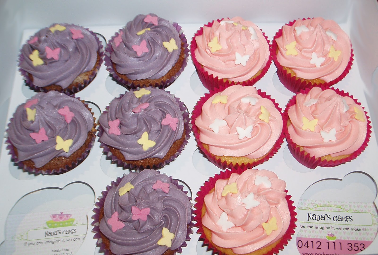 Nada's cakes Pretty Cupcakes by Nada's Cakes Canberra