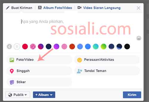 Buat album foto di fb via hp 62 Buat album foto di fb via hp 33