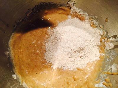 Creating smooth batter is easy when you alternate dry ingredients with milk.