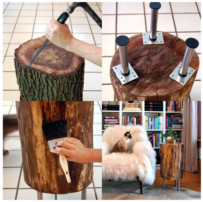 Ali de.coraçao: Troncos de árvores