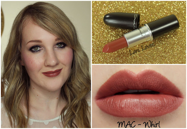 MAC Whirl lipstick swatch