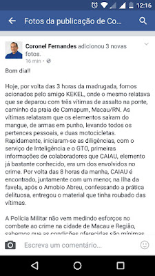 Operação na madrugada De Hoje, ao Comando Do Coronel Fernandes e GTO De Macau !