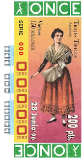 Traje típico de Almería - Mujer - Cupones ONCE 1996