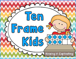 Ten Frame Kids, Ten Frame Kids Posters,  Ten Frame Posters