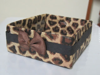 Leopard Print Box