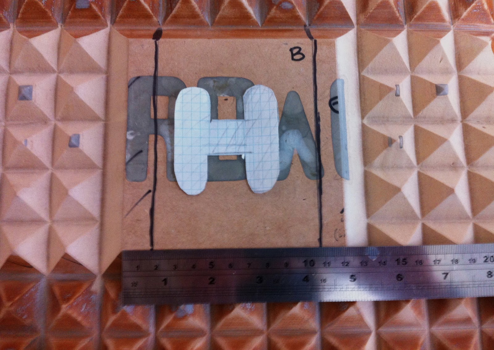 India Zegan, Museum of Fathers: Moulder's daughter, 'O' work in progress