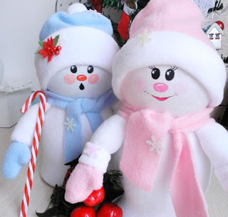  muñeco-nieve-botellas-recicladas