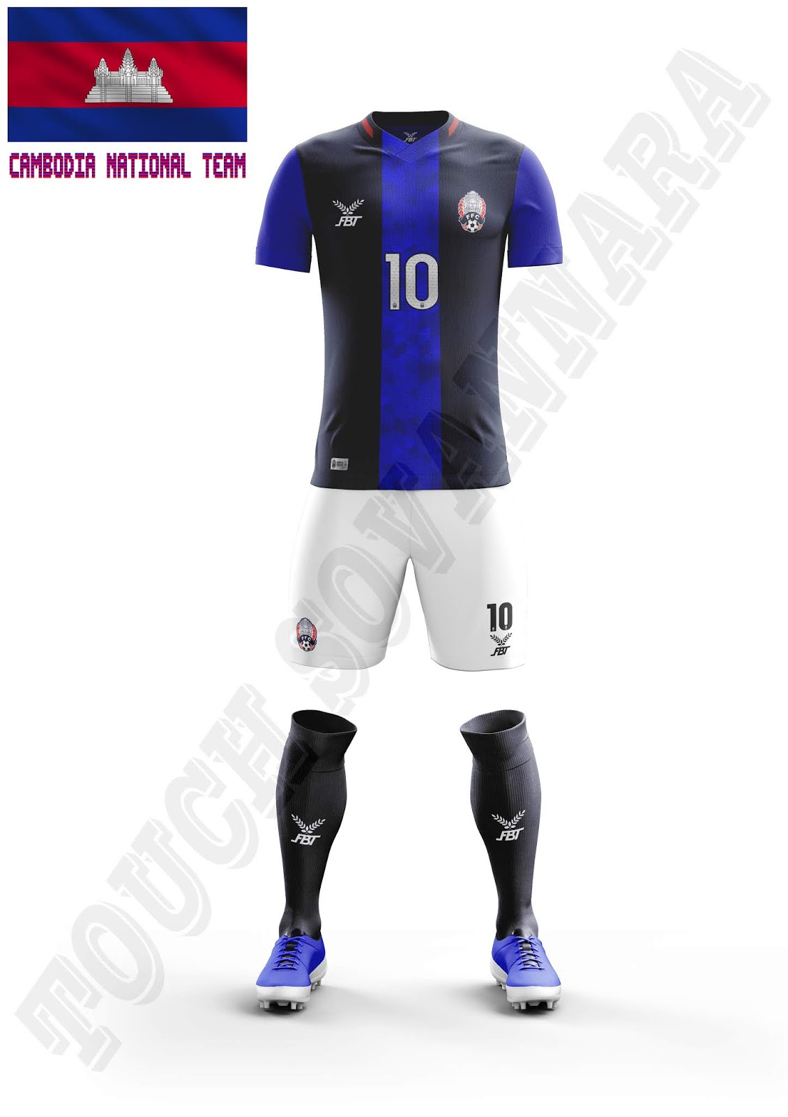 Cambodia Kit For DLS and FTS Cambodia Jersey 2018/2019