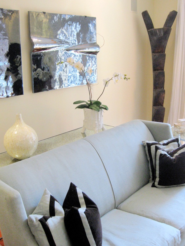 Living Room Elegant Designed by Meg Caswell